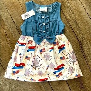 NWT Toddler Patriotic Dress